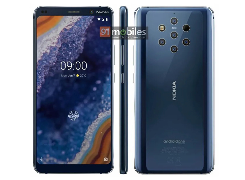 Illustration for article titled Una foto oficial filtrada confirma las cinco cámaras del nuevo Nokia 9 Pureview